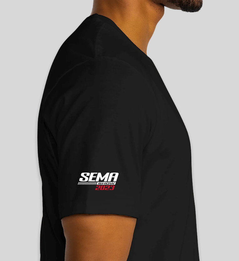 Maharaj Customs Black SEMA Show '23 Short Sleeve T-Shirt